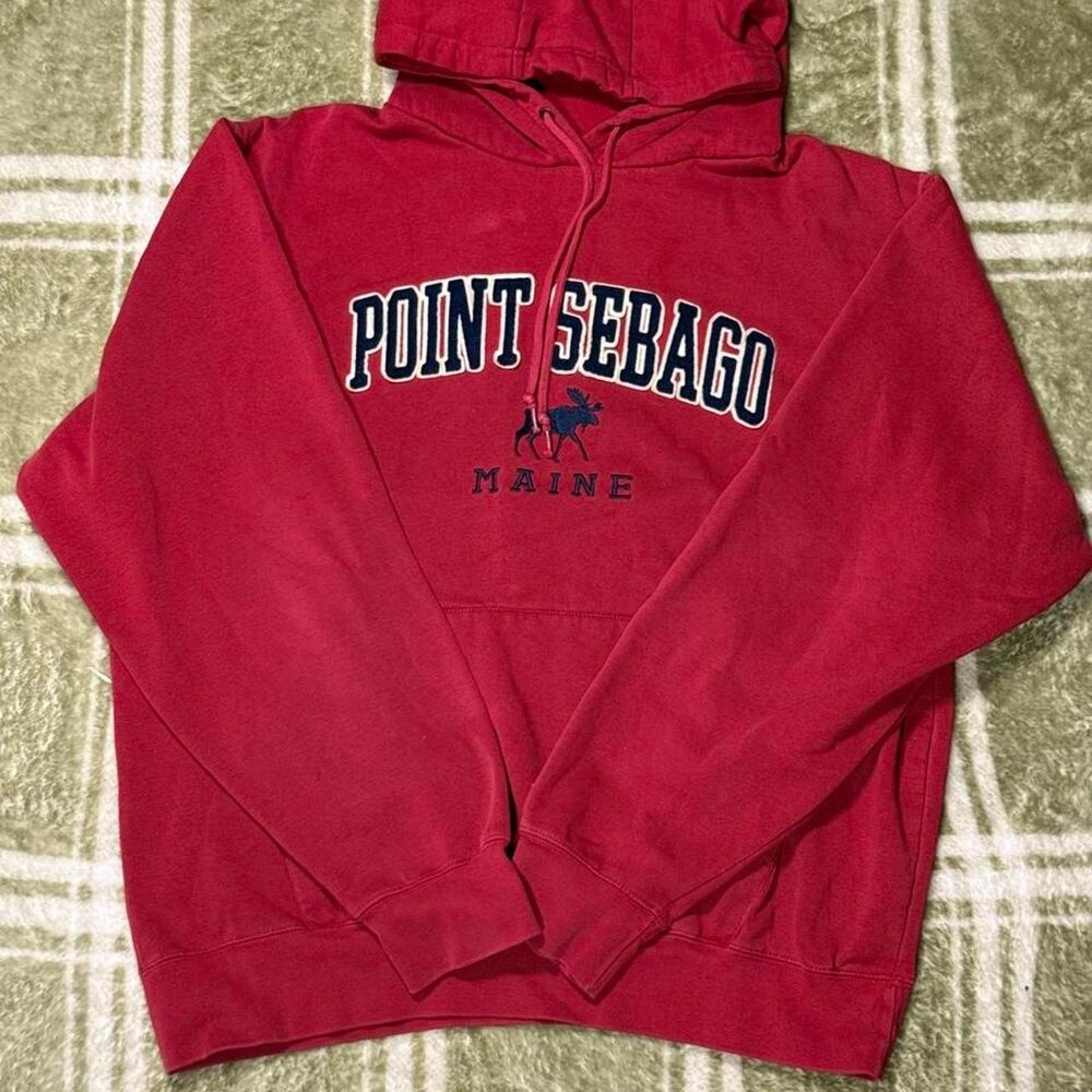 Sebago Men's Red Hoodie